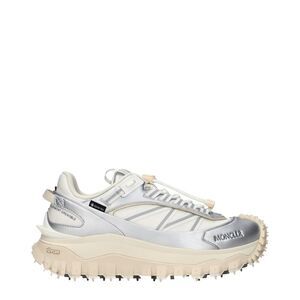 Moncler Gray Fabric Athletic Women's Sneakers